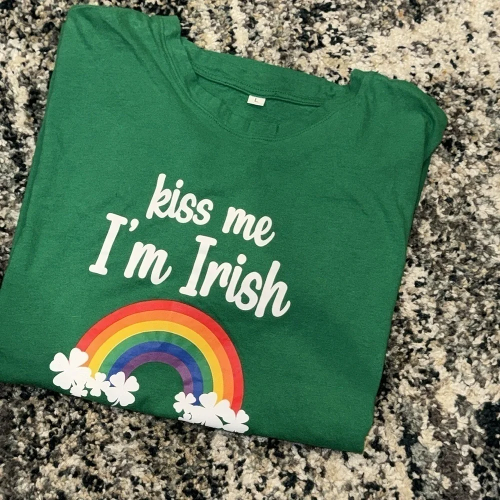 Kiss me I'm  Irish T shirt